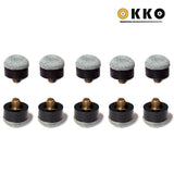 OKKO Billiard Screw-On Tips Ø13mm Soft, Pack of 10