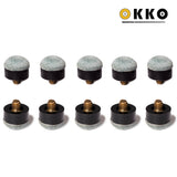 OKKO Billiard Screw-On Tips Ø12mm Soft, Pack of 10