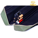 Tiger Billiard Vintage Canvas Soft Case 2x4