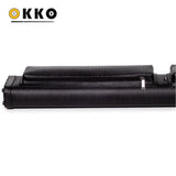 OKKO Billiard Hard Oval Deluxe Case Croco Black 3x5