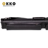 OKKO Billiard Hard Oval Deluxe Case Croco Black 3x5