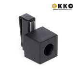 OKKO Plastic Magnetic Billiard Chalk Holder Black