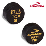 Longoni Fuji Black Cue Tip Ø14mm Soft 1 pc