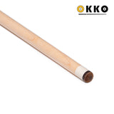 OKKO Maple Shaft for Pool Cues, 5/16"-18 Pivoted Joint, Silver Ring