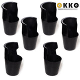 OKKO Pool Table Heavy Duty Rubber Pockets, Set of 6