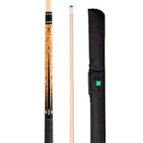 McDermott Lucky L33 Pool Cue FREE Soft Case w/Embroidered Clover Logo