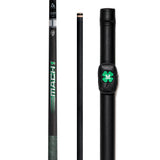 McDermott Vanquish Mach 1 Carbon Fiber Break Pool Cue Linen Wrap  FREE Hard Case