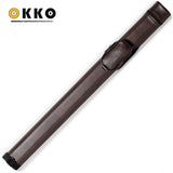 OKKO Billiard Hard Deluxe Oval Case Dark Brown 1x1