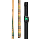 McDermott CHOPSP2 Chops Sneaky Pete Skateboard Pool Cue FREE Hard Case