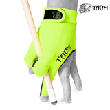 Taom Midas Billiard Glove for Left Hand Lime Yellow M