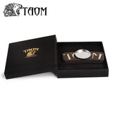 Taom Magnetite Combo Billiard Chalk Holder and V10 Chalk Blue