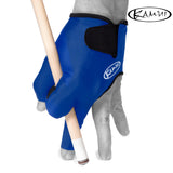 Kamui Billiard Glove QuickDry for Left Hand Blue L