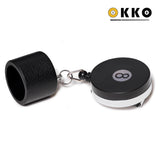 OKKO Retractable Round 8-Ball Chalker w/Belt Clip Black