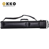 OKKO Billiard Hard Oval Deluxe Case Croco Black 3x5