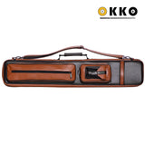 OKKO Billiard Soft Case Brown/Dark Brown 2x4