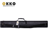 OKKO Billiard Hard Deluxe Oval Case Croco Black 2x4