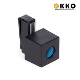 OKKO Plastic Magnetic Billiard Chalk Holder Black w/Chalk