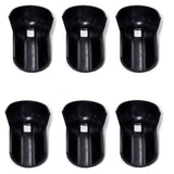 OKKO Pool Table Large Rubber Gulley Boots, Set of 6