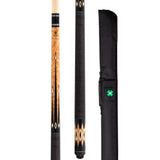 McDermott Lucky L33 Pool Cue FREE Soft Case w/Embroidered Clover Logo