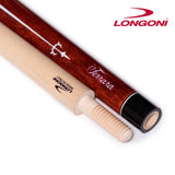 Longoni Ferrara Carom Cue Brown w/E71 Maple Shaft No Wrap