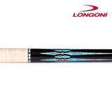 Longoni Black Mamba II Natural Pool Cue w/S20 Shaft