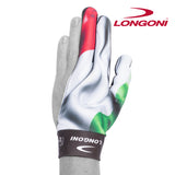 Longoni Billiard Glove Flag 1 for Left Hand