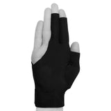 Predator Billiard Glove for Right Hand Black w/Yellow Logo L/XL