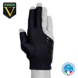 Vaula Pro Billiard Glove for Left Hand Yellow S