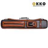 OKKO Billiard Soft Case Brown/Dark Brown 2x4
