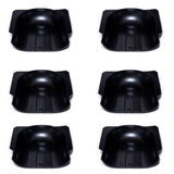 OKKO Pool Table Rubber Gulley Boots, Set of 6