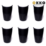 OKKO Pool Table Heavy Duty Rubber Pockets, Set of 6