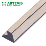 Artemis Intercontinental No.37 Carom Table Rail Rubber 305 cm, Set of 3
