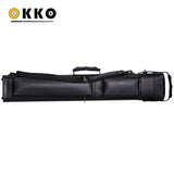 OKKO Billiard Hard Oval Deluxe Case Croco Black 3x5