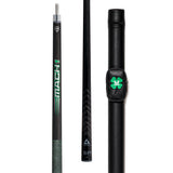 McDermott Vanquish Mach 1 Carbon Fiber Break Pool Cue Linen Wrap  FREE Hard Case