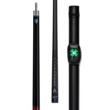 McDermott Vanquish VQ1 Carbon Fiber Playing Pool Cue 12 mm Tip No Wrap FREE Hard Case