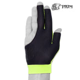 Taom Midas Billiard Glove for Right Hand Lime Yellow S