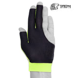 Taom Midas Billiard Glove for Left Hand Lime Yellow M