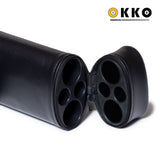 OKKO Billiard Hard Oval Pro Case Black 2x2