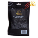 Tiger Cue Tip and Ferrule Protectors, 2-Pack, Ruby