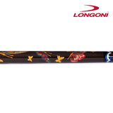 Longoni Papilio Lux Arcobaleno Pool Cue w/S20 Shaft