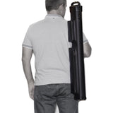 OKKO Billiard Hard Oval Deluxe Case Croco Black 3x5