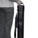 OKKO Billiard Hard Oval Deluxe Case Croco Black 3x5