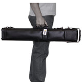 OKKO Billiard Hard Oval Deluxe Case Croco Black 3x5