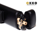 OKKO Billiard Hard Oval Case Black 2x4