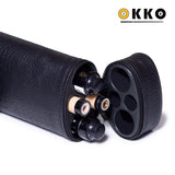 OKKO Billiard Hard Oval Pro Case Croco Black 2x2
