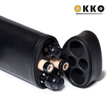 OKKO Billiard Hard Oval Pro Case Black 2x2