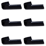 OKKO Pool Table Large Rubber Gulley Boots, Set of 6