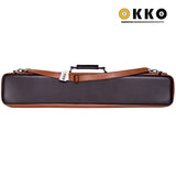 OKKO Billiard Soft Case Brown/Dark Brown 2x4