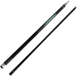 McDermott Vanquish Mach 1 Carbon Fiber Break Pool Cue Leather Wrap  FREE Hard Case