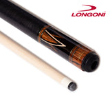 Longoni Flames Linen Pool Cue w/S30 Shaft